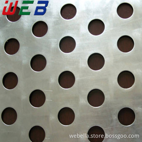 round hole perforated stainless steel sheet
